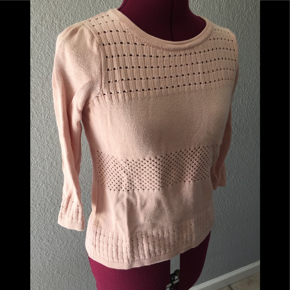 Knit top sweater